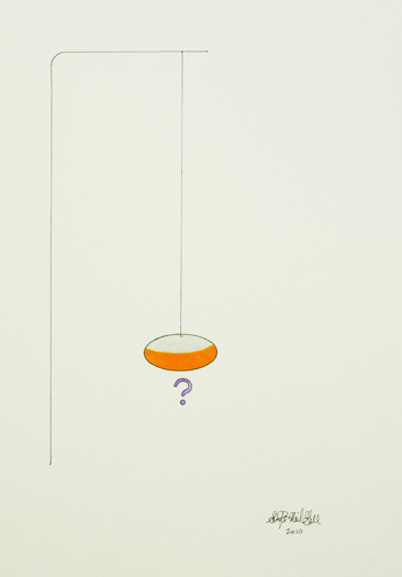 question mark, 2010,